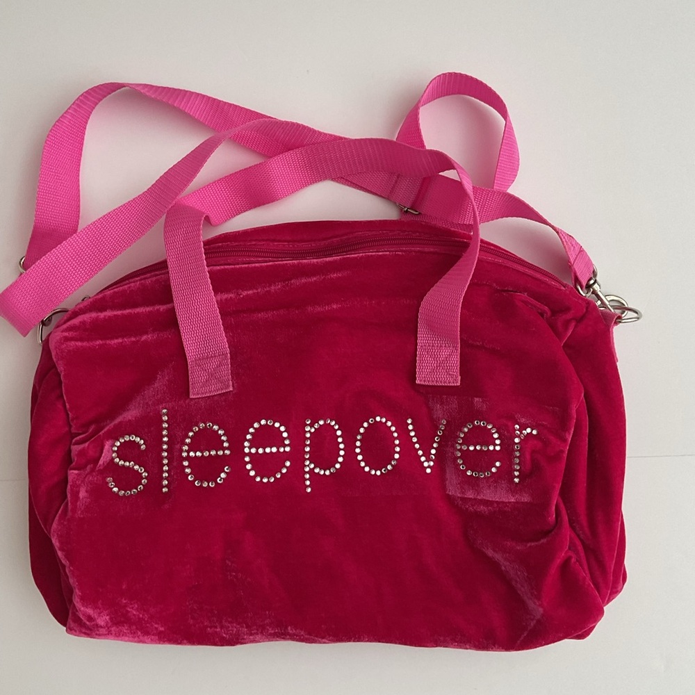 Girls Duffle Bag “Sleepover” Rhinestones